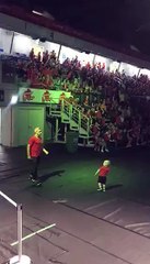 Ambiance d'avant match au Country Hall de Liège