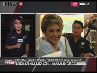 Laporan Perkembangan Pemeriksaan Nikita Mirzani Terkait Cuitannya di Medsos - iNews Prime 20/10