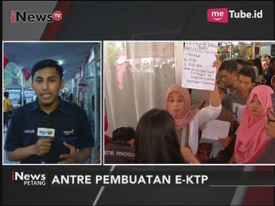 Hari Terakhir Pencetakan, Warga Masih Padati Stand Pencetakan e-KTP - iNews Petang 22/10