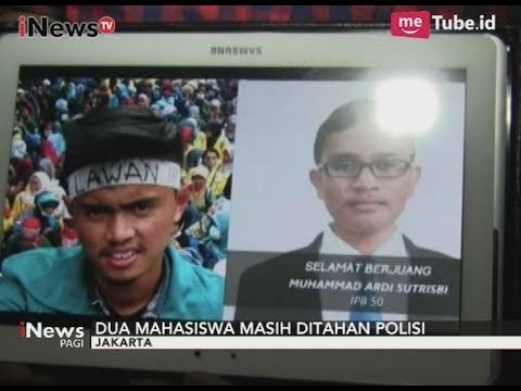 Dua Mahasiswa yang Ditahan Pasca Demo 3 Tahun Jokowi-JK Belum Dibebaskan - iNews Pagi 22/10