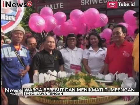 Jelang Pernikahan Kahiyang Ayu, Warga Solo Gelar Syukuran di CFD - iNews Malam 22/10