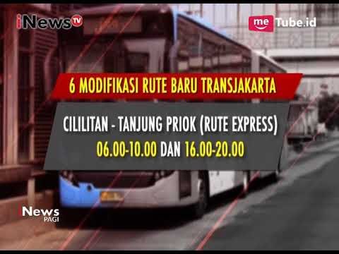 Berikut 6 Rute Lintas TransJakarta yang Modifikasi Sementara - iNews Pagi 23/10