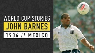 John Barnes | England v Argentina | Mexico 86 World Cup | SPORF