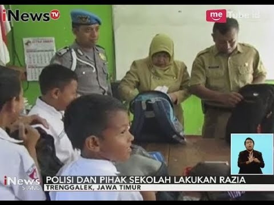Pasca Viral Video Muridnya nge Vape, Polisi & Pihak Sekolah Gelar Razia - iNews Siang 23/10
