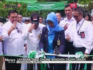Layanan Taksi Online Bandara Soetta Resmi Diluncurkan - iNews Petang 23/10