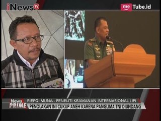 Riefqi Muna: Ada Kejanggalan Terhadap Penolakan Panglima TNI ke AS - iNews Prime 23/10