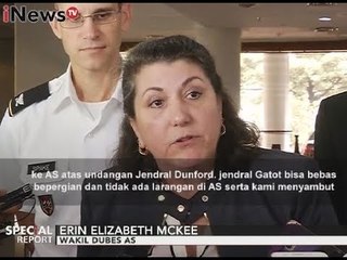 Jawaban Wakil Dubes AS Terkait Pelarangan Panglima TNI Masuk Amerika - Special Report 23/10