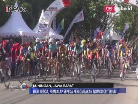 Dihelat Selama 3 Hari, Balap Sepeda Tour De Linggarjati 2017 Resmi Ditutup - iNews Malam 04/12