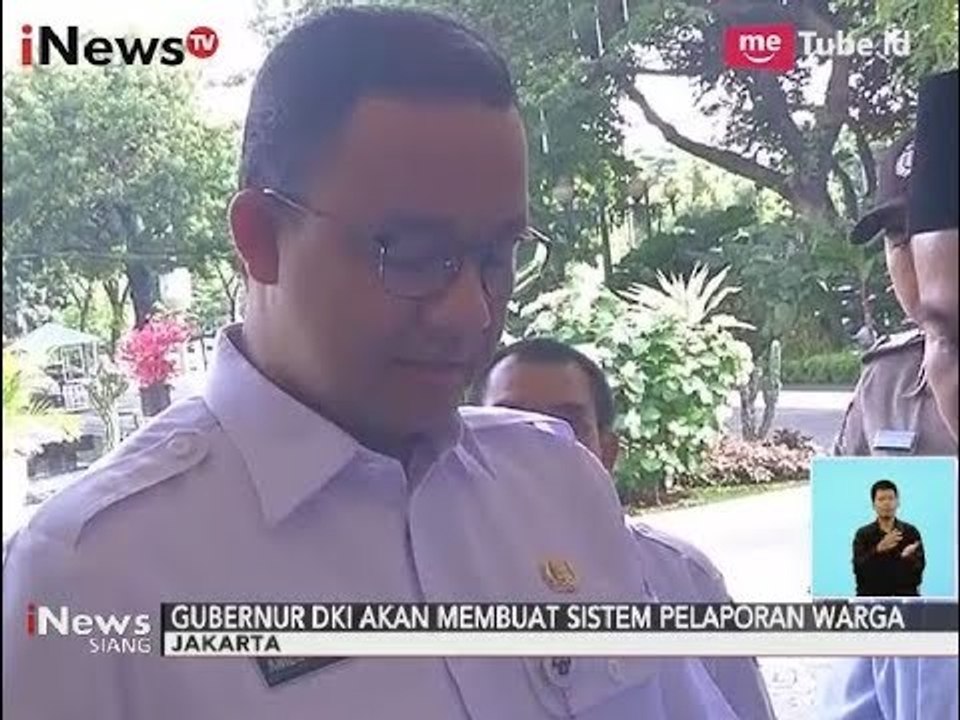 Permudah Warga, Anies Akan Membuat Sistem Pengaduan Tanpa Harus ke Balai Kota - iNews Siang 25/10