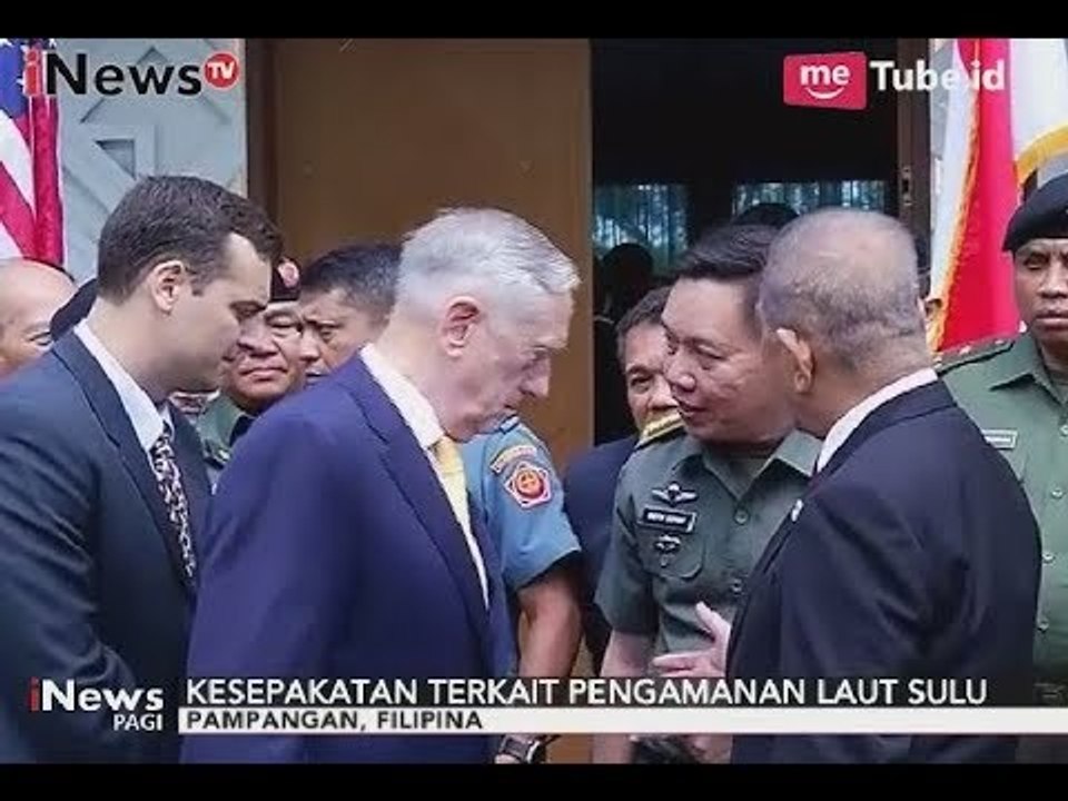 Menteri Pertahanan Indonesia Kembali Bertemu Menteri Pertahanan AS di Filipina - iNews Pagi 26/10