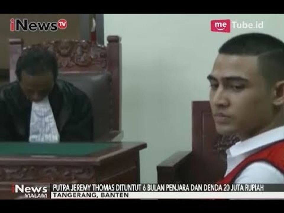 Putra Jeremy, Axel Matthew Dituntut 6 Bulan Penjara Terkait Pembelian Happy Five - iNews Malam 25/10