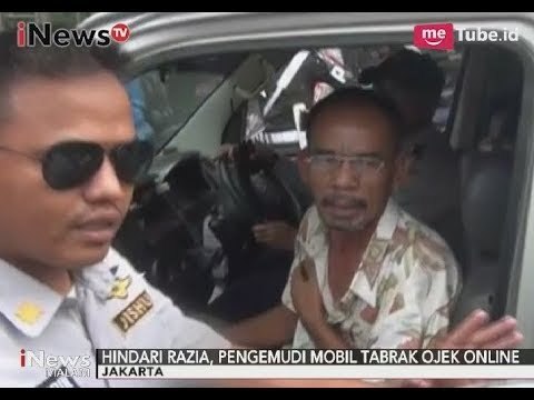 Menghindari Parkir Liar, Sebuah Mobil Tabrak Pengemudi Ojek Online - iNews Malam 30/10