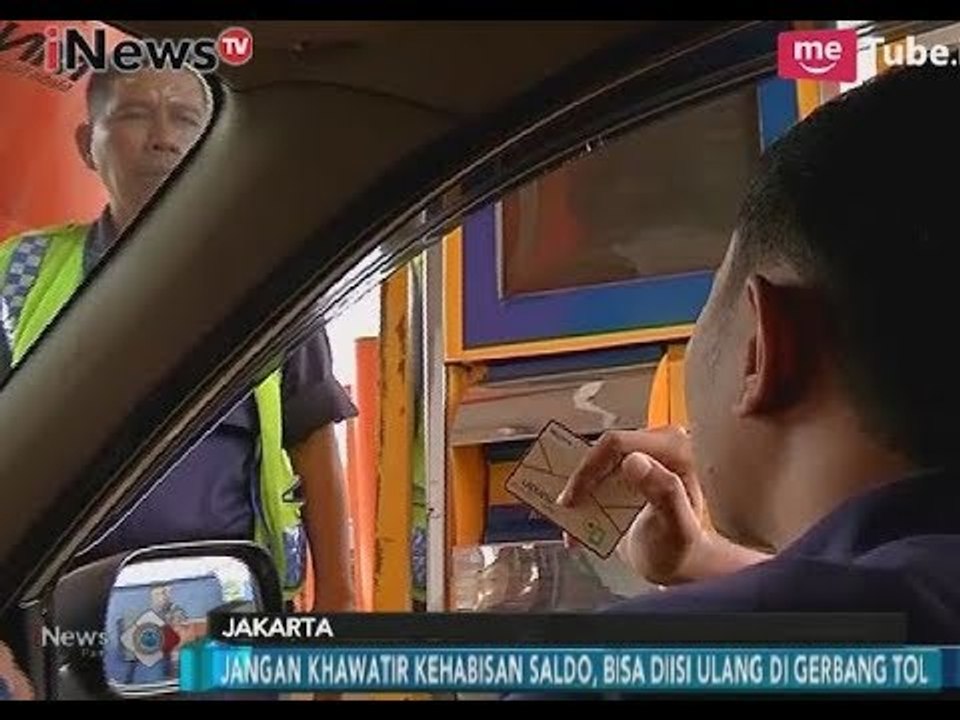 Kehabisan Saldo? Beberapa Gerbang Tol Sediakan Isi Ulang Kartu Elektronik - iNews Pagi 01/11