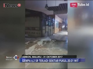 Kondisi Kota Ambon Pasca Diguncang Gempa 6,2 SR - iNews Malam 01/11