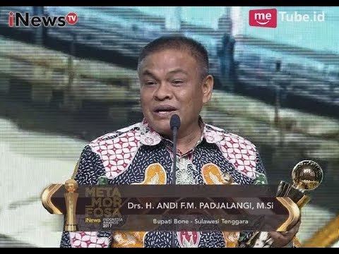 Kab. Bone Sulsel Mendapatkan Apresiasi Swasembada Pangan di Bidang Pertanian - Indonesia Awards 2017