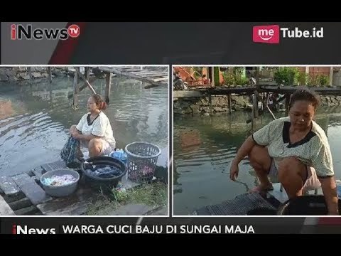 Miris!! Masih Ada Warga Jakarta Mencuci Baju di Pinggir Sungai yang Kotor - iNews Pagi 31/10