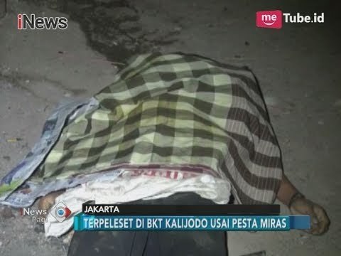 Pemabuk Ini Tewas Tenggelam Setelah Terpeleset di BKB Kalijodo Usai Pesta Miras - iNews Pagi 02/11