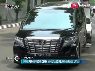 Mobil Mewah Diduga Milik Anggota DPR Terjaring Razia Parkir Liar - iNews Pagi 02/11