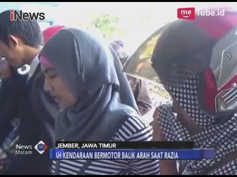 Pengendara Motor Ini Menangis Saat Terjaring Razia Operasi Zebra - iNews Malam 02/11