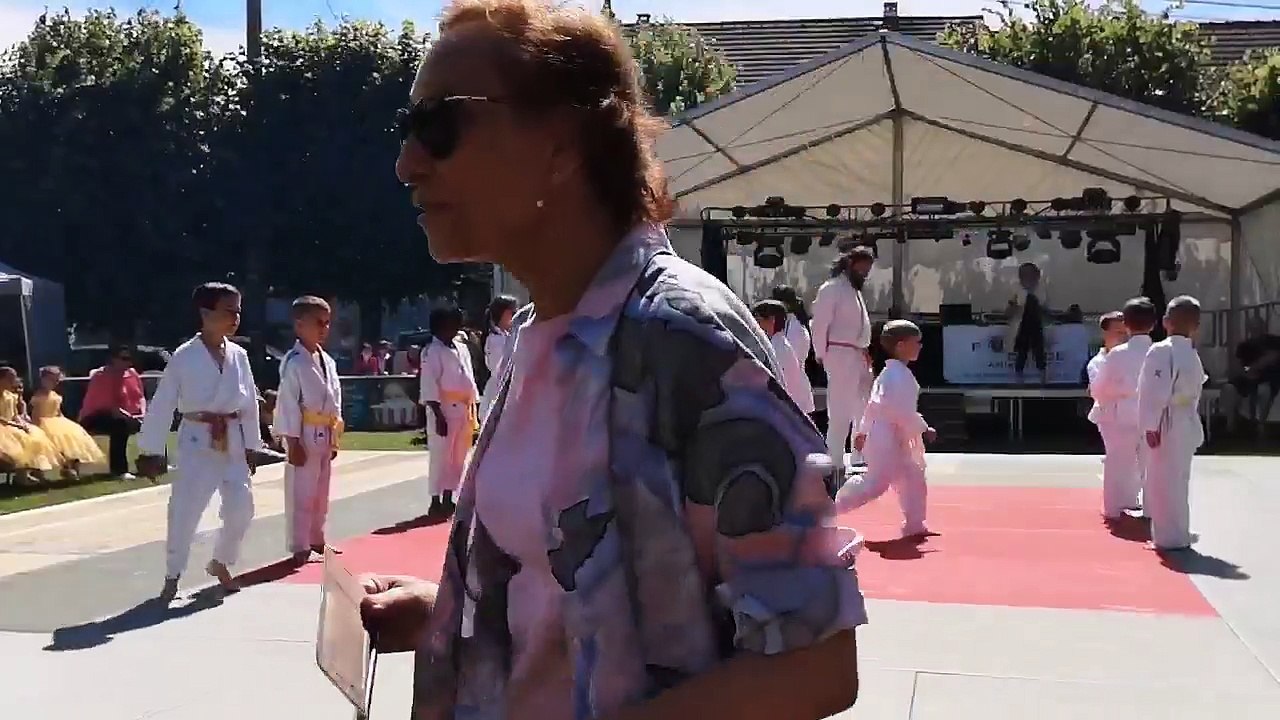 Démonstration de judo du 23/06/2018 fête de la saint Jean de Solers