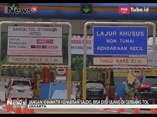 Sistem Transaksi Non Tunai Berlaku, Berikut Solusi Jika Saldo Kartu Habis - iNews Petang 31/10