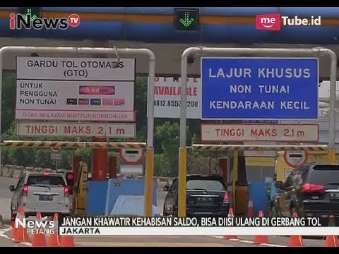 Sistem Transaksi Non Tunai Berlaku, Berikut Solusi Jika Saldo Kartu Habis - iNews Petang 31/10