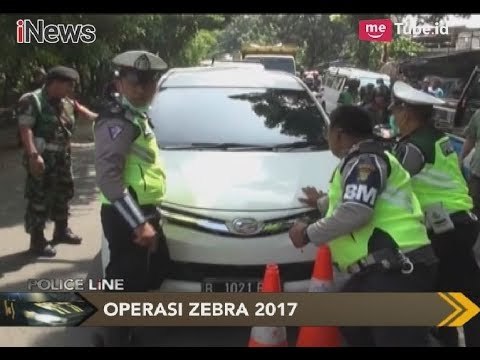 [Nekat] Seorang Pengemudi Mobil Terobos Operasi Zebra 2017 - Police Line 03/11