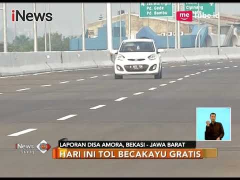 Pengendara Sudah Bisa Melalui Tol Becakayu Secara Gratis - iNews Siang 04/11