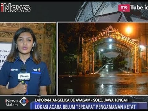 Jelang Pernikahan Kahiyang, Gedung Graha Saba Belum Dijaga Ketat - iNews Malam 04/11