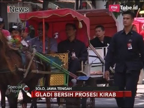 Gladi Bersih Kirab Acara Pernikahan Putri Presiden Jokowi - Special Report 06/11