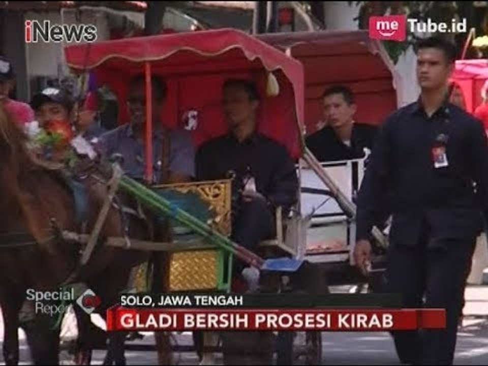 Gladi Bersih Kirab Acara Pernikahan Putri Presiden Jokowi - Special Report 06/11