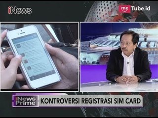 Registrasi Sim Card, Ijin Operator Bisa Dicabut Jika Data Pelanggan Bocor - iNews Prime 06/11