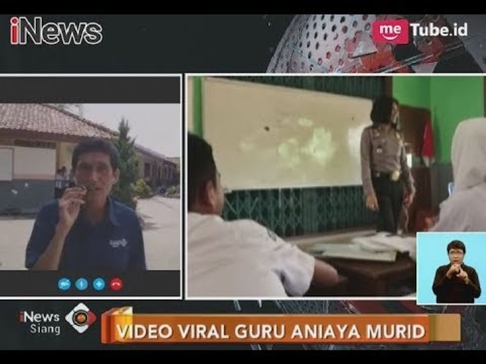 Pihak SMP 10 Membantah Telah Terjadi Penganiayaan Guru Pada Muridnya - iNews Siang 06/11