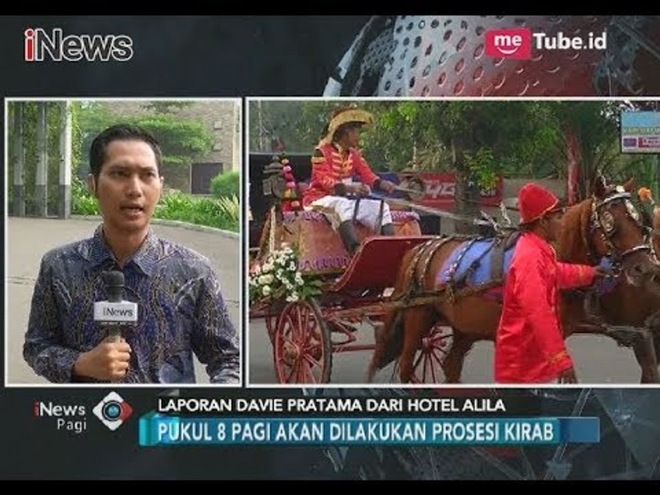 Laporan dari Hotel Alila Solo Jelang Prosesi Kirab Menggunakan Kereta Kencana - iNews Pagi 08/11