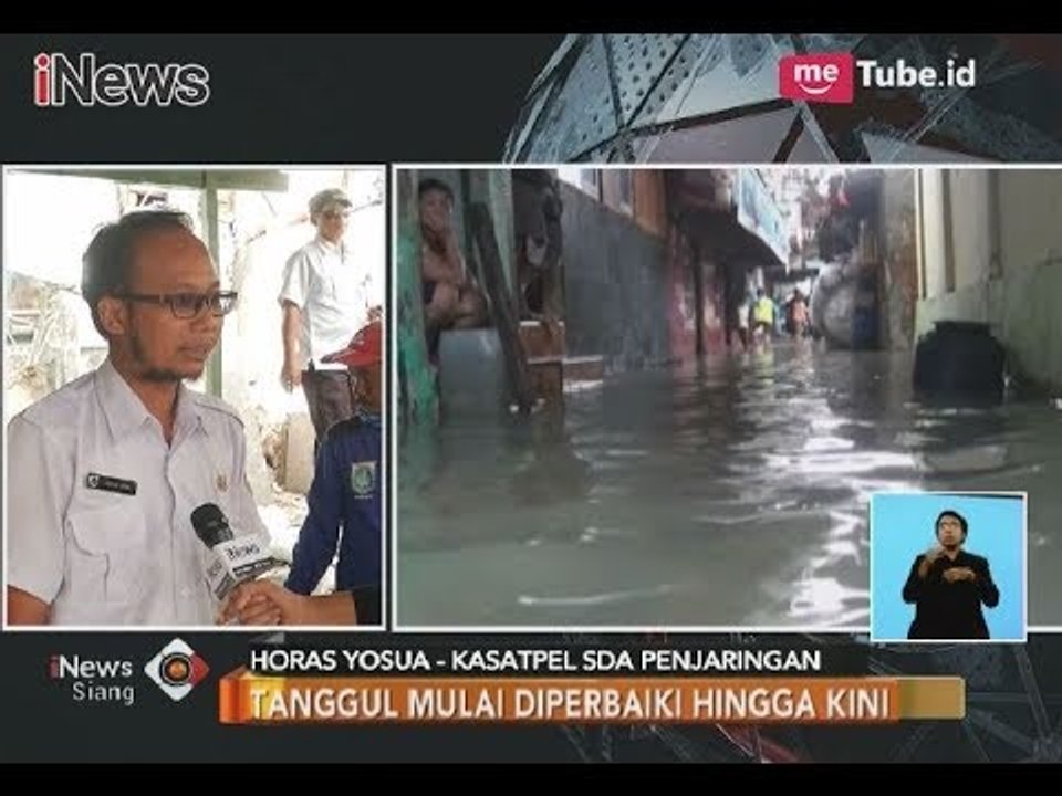 Kondisi Terkini Banjir ROB Akibat Tanggul Jebol - iNews Siang 08/11
