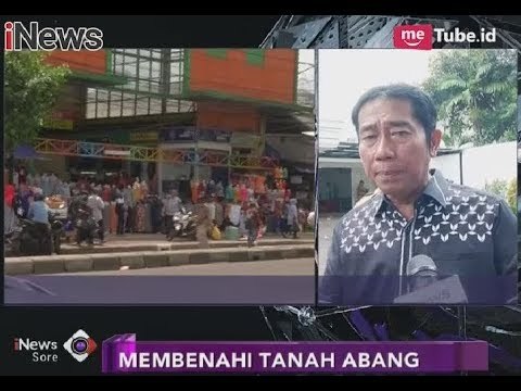Abraham Lunggana Minta Tanah Abang Harus Menjadi Konsep Penataan yang Serius - iNews Sore 07/11