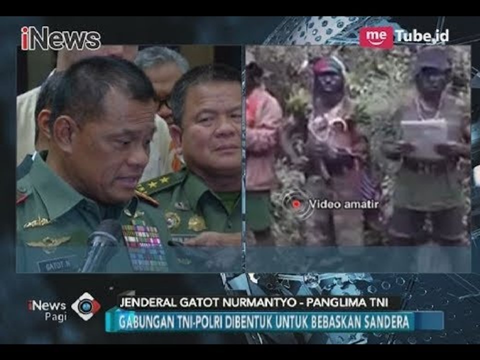 TNI & Polri Bentuk Tim Gabungan untuk Membebaskan Warga Papua yang Disandera - iNews Pagi 10/11