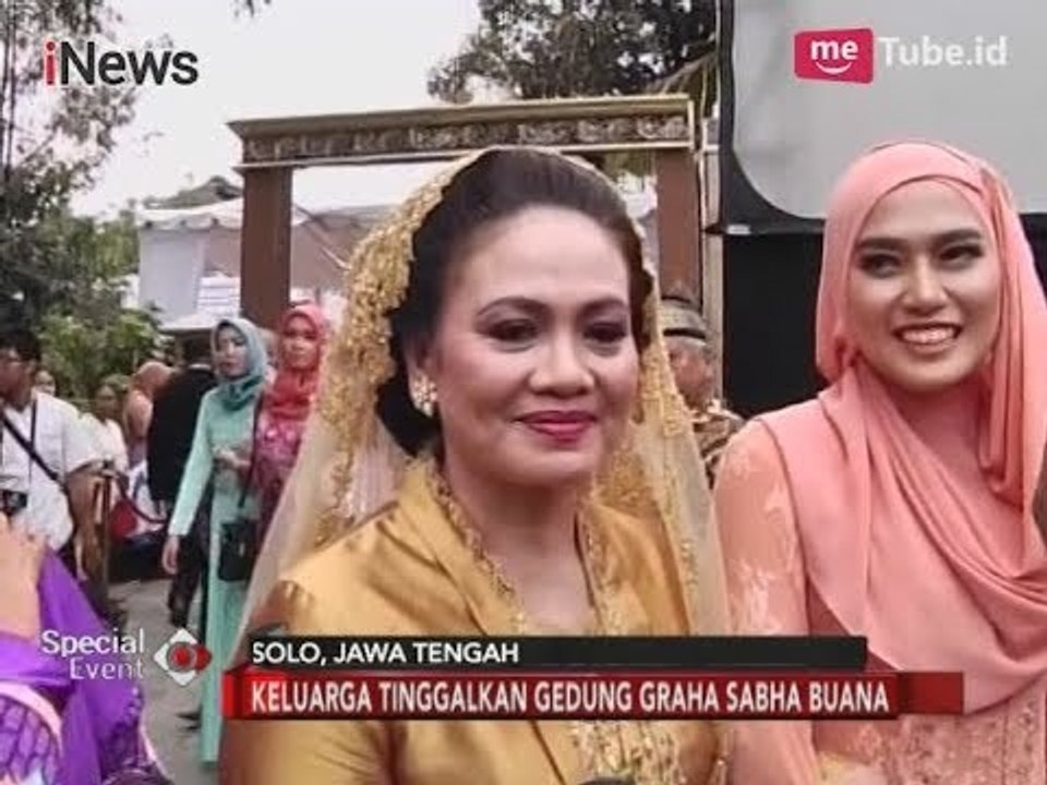 Resepsi Pertama Selesai, Keluarga Bobby Tinggalkan Gedung Graha Saba Buana - Special Event 08/11