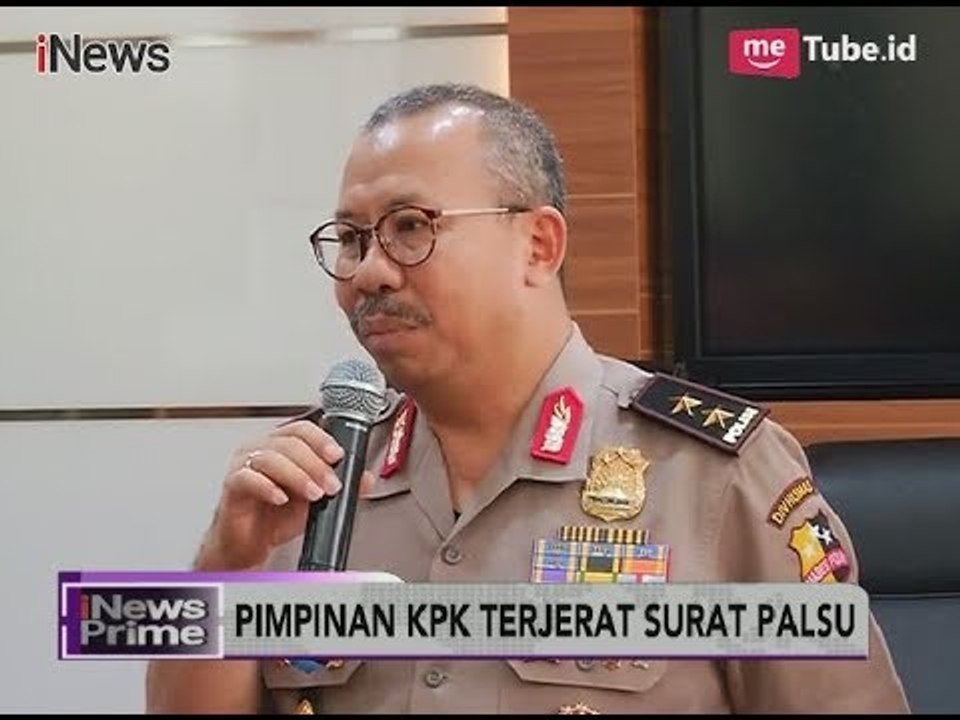 Polisi Konfirmasi Terbitnya SPDP Untuk 2 Pimpinan KPK - iNews Prime 09/11