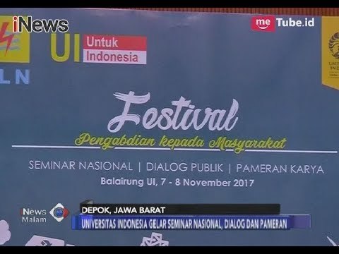 Universitas Indonesia Gelar Festival Pengabdian Kepada Masyarakat - iNews Malam 09/11
