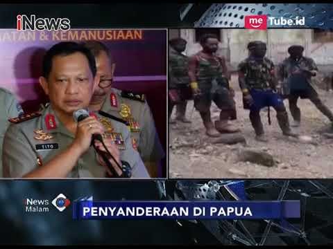 Kapolri Jenderal Pol. Tito Karnavian Nyatakan Polda Papua Lakukan Pengejaran - iNews Malam 09/11