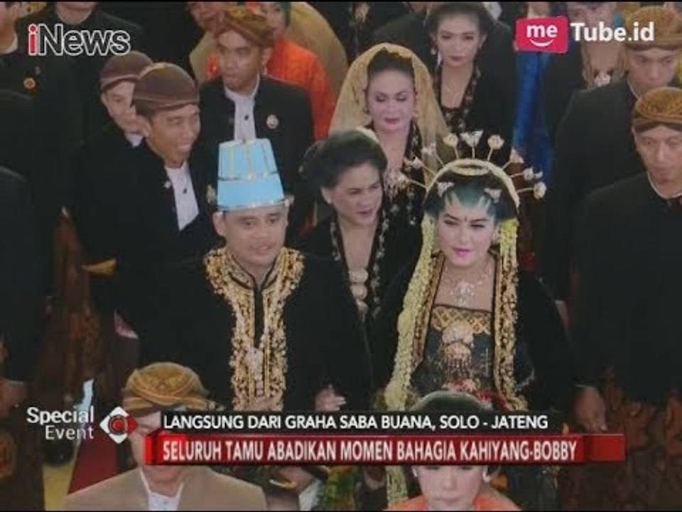 Resepsi Sesi Kedua, Kahiyang-Bobby Tiba di Gedung Graha Saba Buana - Special Event 08/11