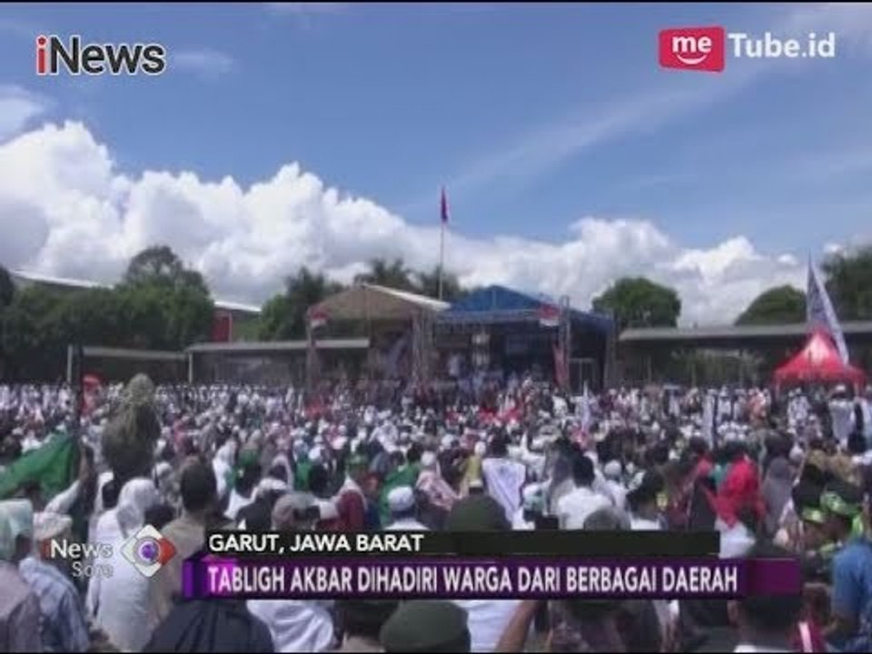 Ribuan Orang dari Berbagai Daerah Hadiri Tabligh Akbar di Garut - iNews Sore 11/11