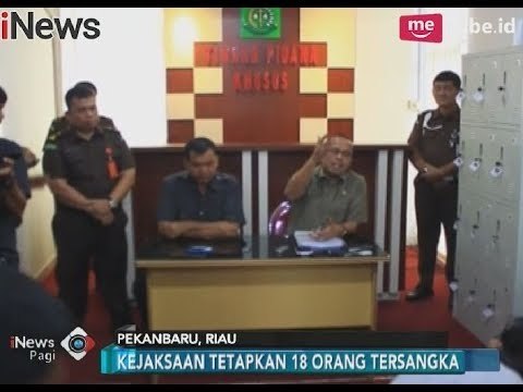 Kejati Riau Tetapkan 18 Tersangka Pelaku Korupsi Dalam Pembangunan Tugu - iNews Pagi 12/11