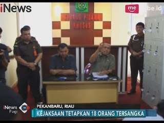 Kejati Riau Tetapkan 18 Tersangka Pelaku Korupsi Dalam Pembangunan Tugu - iNews Pagi 12/11