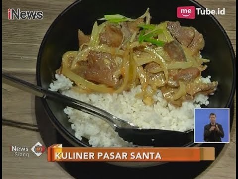 Asiknya Berburu Kuliner di Pasar Santa - iNews Siang 11/11