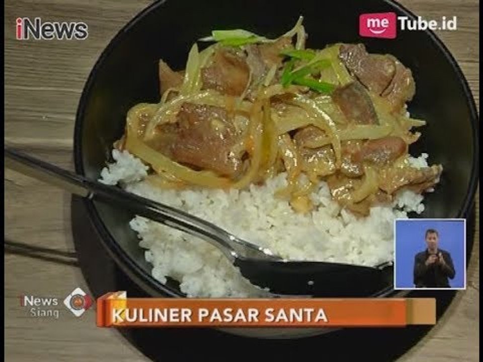 Asiknya Berburu Kuliner di Pasar Santa - iNews Siang 11/11