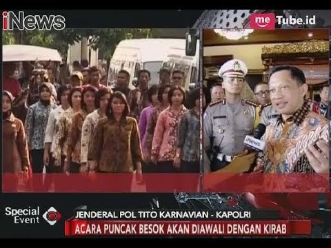 Polisi Akan Membuat Pagar Betis untuk Amankan Proses Kirab - Special Event 07/11