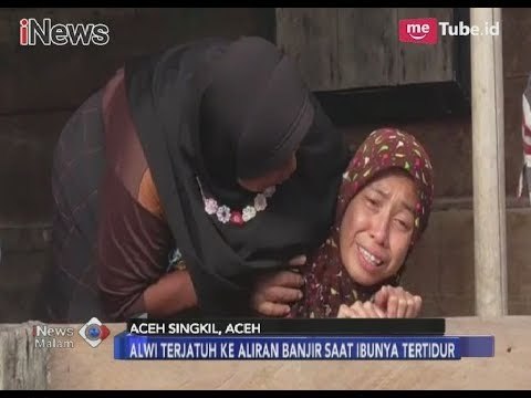 [Naas] Orangtua Tertidur, Bocah 2,5 Tahun Hilang Terseret Aliran Banjir - iNews Malam 12/11