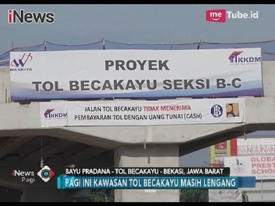 Pasca Diresmikan, Hingga Kini Tol Becakayu Masih Digratiskan - iNews Pagi 13/11